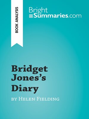 cover image of Bridget Jones's Diary by Helen Fielding (Book Analysis)